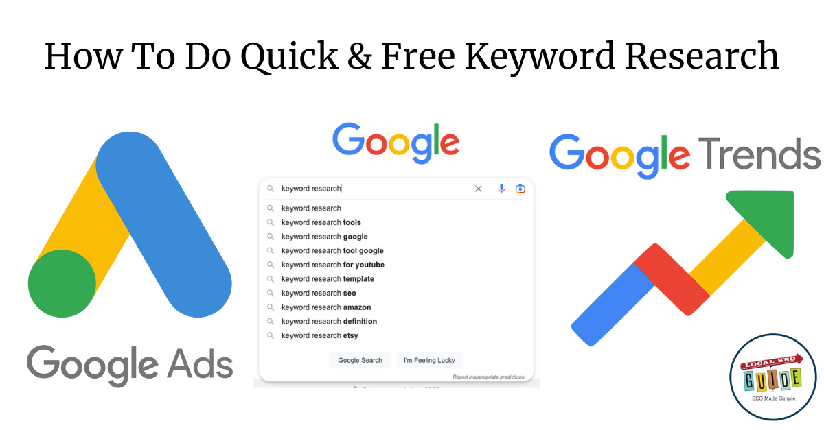 How To Do Quick & Free Keyword Research
